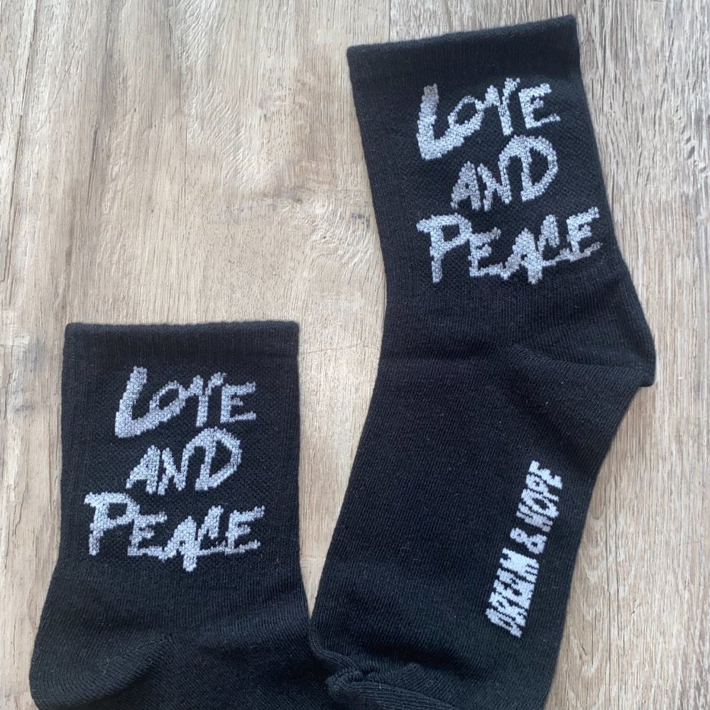 Love And Peace Socks